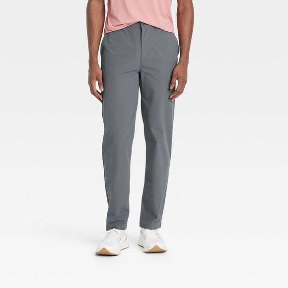 All In Motion - Men's 360 Lifestyle Trouser Pants - All In Motion  Gray - Picture 1 of 3